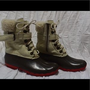 Sperry for J. Crew Shearwater Buckle Boots